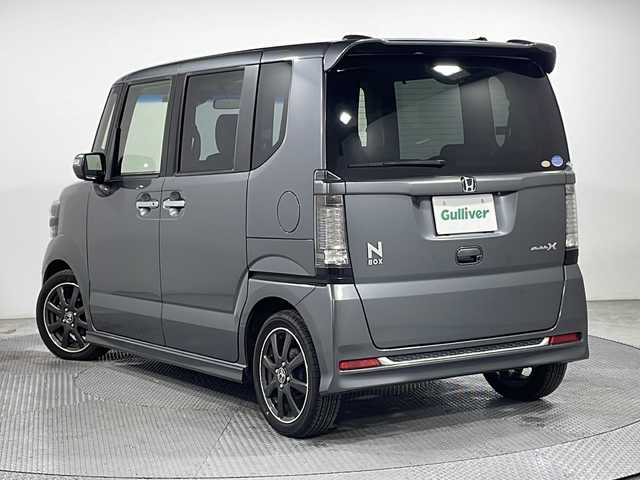 ホンダ Ｎ ＢＯＸ モデューロ X G ターボP 広島県 2015(平27)年 6.9万km ポリッシュドメタルメタリック 社外ナビ/両側パワースライドドア/バックカメラ/シティブレーキアクティブシステム/クルーズコントロール/パドルシフト/ハーフレザーシート/HIDヘッドランプ/純正15インチAW/ETC/ドライブレコーダー