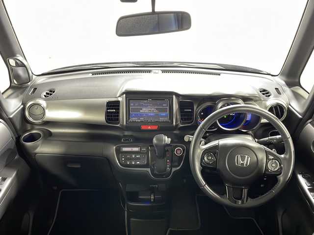 ホンダ Ｎ ＢＯＸ モデューロ X G ターボP 広島県 2015(平27)年 6.9万km ポリッシュドメタルメタリック 社外ナビ/両側パワースライドドア/バックカメラ/シティブレーキアクティブシステム/クルーズコントロール/パドルシフト/ハーフレザーシート/HIDヘッドランプ/純正15インチAW/ETC/ドライブレコーダー