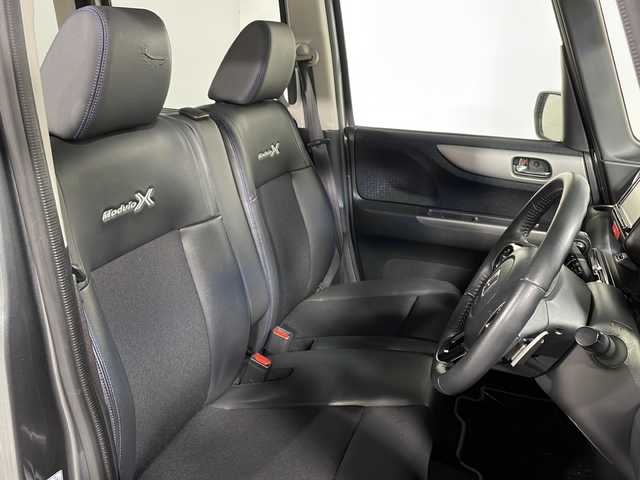 ホンダ Ｎ ＢＯＸ モデューロ X G ターボP 広島県 2015(平27)年 6.9万km ポリッシュドメタルメタリック 社外ナビ/両側パワースライドドア/バックカメラ/シティブレーキアクティブシステム/クルーズコントロール/パドルシフト/ハーフレザーシート/HIDヘッドランプ/純正15インチAW/ETC/ドライブレコーダー