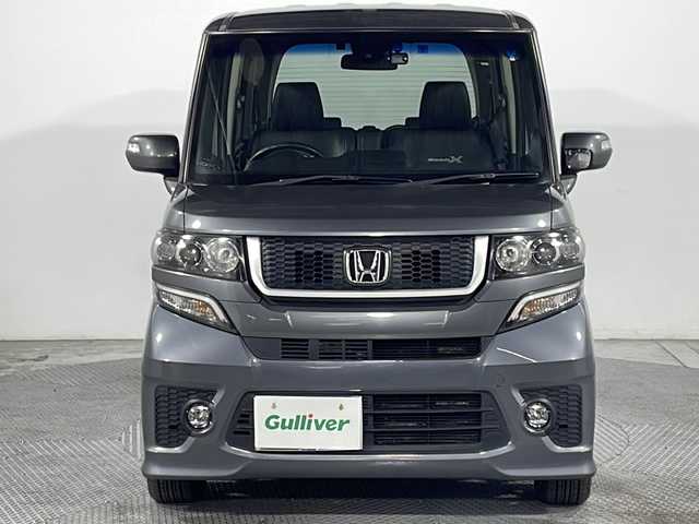 ホンダ Ｎ ＢＯＸ モデューロ X G ターボP 広島県 2015(平27)年 6.9万km ポリッシュドメタルメタリック 社外ナビ/両側パワースライドドア/バックカメラ/シティブレーキアクティブシステム/クルーズコントロール/パドルシフト/ハーフレザーシート/HIDヘッドランプ/純正15インチAW/ETC/ドライブレコーダー