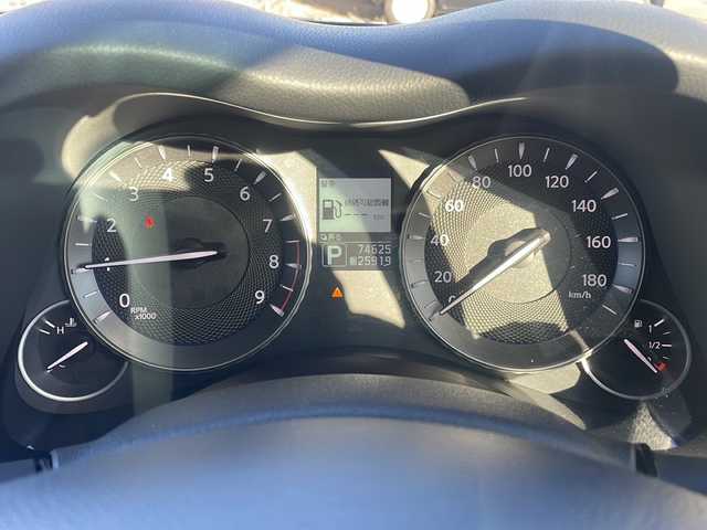 日産 フーガ 250GT 道東・釧路十勝 2012(平24)年 7.5万km ガーネットブラック 純正HDDナビ/　(AM/FM/CD/AUX)/フルセグTV/バックカメラ/ハーフレザーシート/純正前後ドライブレコーダー/クルーズコントロール/前席パワーシート/メモリシート/横滑り防止装置/助手席オットマン/前後コーナーセンサー/革巻きステアリング/ステアリングスイッチ/LEDヘッドライト/スペアキー