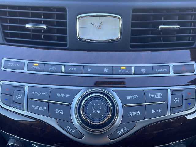 日産 フーガ 250GT 道東・釧路十勝 2012(平24)年 7.5万km ガーネットブラック 純正HDDナビ/　(AM/FM/CD/AUX)/フルセグTV/バックカメラ/ハーフレザーシート/純正前後ドライブレコーダー/クルーズコントロール/前席パワーシート/メモリシート/横滑り防止装置/助手席オットマン/前後コーナーセンサー/革巻きステアリング/ステアリングスイッチ/LEDヘッドライト/スペアキー