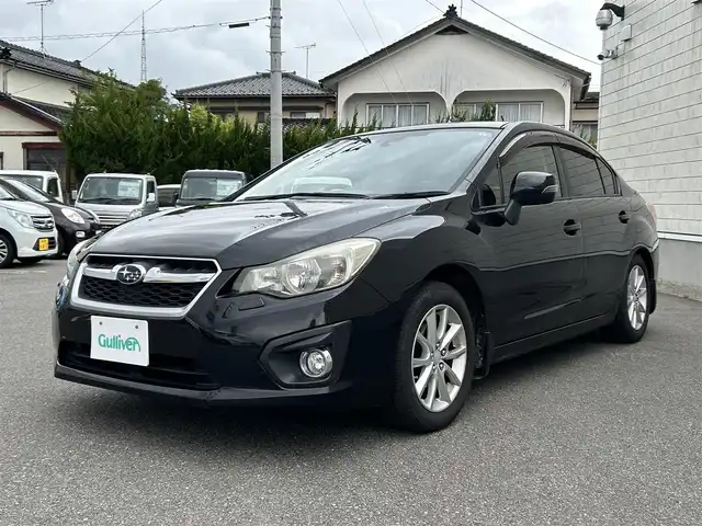 スバル インプレッサ Ｇ４ 2．0i アイサイト 山形県 2013(平25)年 11.3万km クリスタルブラックシリカ 禁煙車/４WD/純正ドライブレコーダ/社外ナビ/CD/FM/AM/TV/AUX/SD/プッシュスタート/レーンキープ/マニュアルモード付AT/衝突被害軽減システム/バックカメラ/アイドリングストップ/ドアバイザー/ビルドインETC/クルーズコントロール追従/スマートキー/フォグランプ/冬タイヤ積載/保証書/取扱説明書