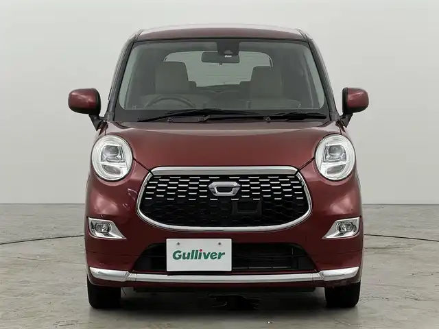 ダイハツ キャスト スタイル G SAⅡ 福岡県 2017(平29)年 5.9万km ファイアークォーツレッドM 純正ディスプレイオーディオ　/バックカメラ　/スマートアシストII　/コーナーセンサー　/衝突軽減ブレーキ　/横滑り防止装置　/アイドリングストップ　/プッシュスタート　/電動格納ドアミラー　/純正１５インチＡＷ　/ＬＥＤ