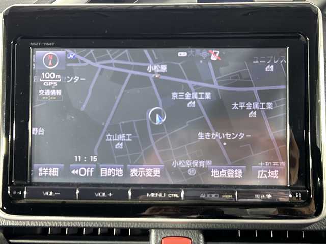 トヨタ ヴォクシー ZS 煌 神奈川県 2015(平27)年 5.6万km ブラッキッシュアゲハガラスフレーク 純正9型SDナビゲーション（NSZT-Y64T）/フルセグ/CD/DVD/AM・FM/SD/Bluetooth/バックカメラ/両側電動パワースライドドア/社外前後ドライブレコーダー/純正ビルトインETC/オートライト/ECO MODE/アイドリングストップ/革巻きステアリング/純正サイド/リアスポイラー/LEDヘッドライト/フロントフォグ/純正16インチディスプレイオーディオ