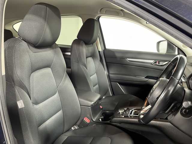 マツダ ＣＸ－５ XD プロアクティブ 広島県 2018(平30)年 3.5万km ディープクリスタルブルーマイカ 禁煙車/純正ナビ/バックカメラ/ブラインドスポットモニター/シートヒーター/パワーシート/ヘッドアップディスプレイ/ＥＴＣ/前後ドラレコ/電動リアゲート/レーダークルーズコントロール/ステアリングヒーター/オートマチックハイビーム/エアバッグ(運転席/助手席/サイド/カーテン)/純正17インチアルミホイール(225/65/R17)