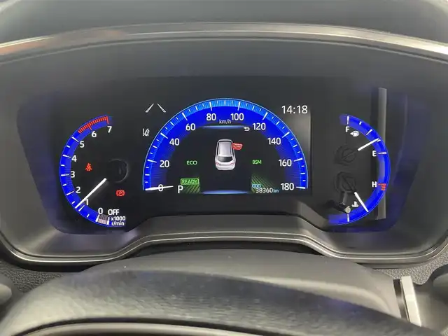 トヨタ カローラツーリング ハイブリッド ダブルバイビー 群馬県 2021(令3)年 3.9万km スパークリングブラックパールクリスタルシャイン 純正８型ナビ　バックカメラ　フルセグＴＶ　ＣＤ／ＤＶＤ　ハーフレザーシート　ステアリングヒーター　ＬＥＤヘッドライト　オートマチックハイビーム　衝突被害軽減ブレーキ　レーンアシスト　ＥＴＣ　禁煙車