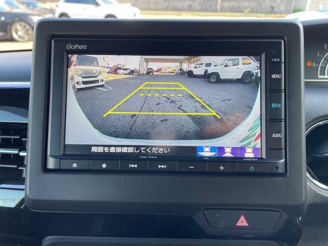 ホンダ Ｎ ＢＯＸ カスタム L 山口県 2021(令3)年 4.3万km プラチナホワイトパール ワンオーナー　/純正７型ナビ/AM/FM/CD/DVD/Bluetooth/フルセグTV/バックカメラ　/片側パワースライドドア　/スマートキー×２　/LEDヘッドライト　/コーナーセンサー　/クルーズコントロール　/レーンキープアシスト　/前席シートヒーター　/オートライト　/純正フロアマット　/純正１４インチアルミホイール　/衝突被害軽減ブレーキ　/ETC