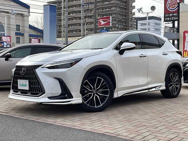 レクサス ＮＸ 250 バージョンL 鳥取県 2023(令5)年 1.6万km ソニッククォーツ ワンオーナー/モデリスタエアロ/マークレビンソン/ダブルサンルーフ/フルタイム4WD/純正20インチAW/タンレザーシート/ダウンヒルアシスト/パノラミックビューモニター/デジタルインナーミラー/パワーテールゲート/前後ドライブレコーダー/プリクラッシュセーフティ/レーンデパーチャーアラート/ブラインドスポットモニタリング/アダクティブクルーズ/インテリジェントソナー/オートハイビーム/メモリ付パワーシート/エアーシート/LEDヘッドライト/ビルトインETC/保証書・取説