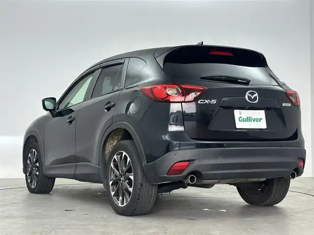 マツダ ＣＸ－５ 25S Lパッケージ 愛知県 2016(平28)年 5.8万km 黒 ・純正SDナビ/・BOSEサウンドシステム/・CD DVD フルセグTV Bluetooth　AUX/・D/N席パワーシート/・コーナーセンサー/・レザー調シート/・ウィンカーミラー/・フォグライト/・バックカメラ/・電動パーキング/・純正アルミホイル/・ビルトインETC/・スペアキー