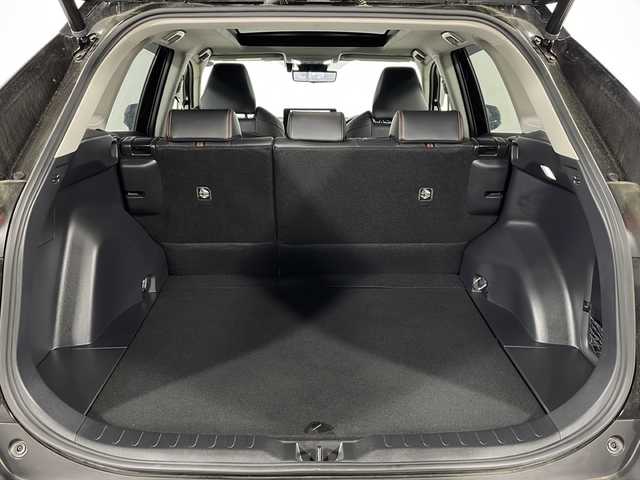 トヨタ ＲＡＶ４ アドベンチャー 広島県 2023(令5)年 0.5万km アティチュードブラックマイカ パノラマムーンルーフ/TRDフルエアロ/純正10.5型ディスプレイオーディオ/デジタルインナーミラー/ブラインドスポットモニター/バックカメラ/ブラック合皮シート/シートヒーター/ベンチレーション/パワーシート/ポジションメモリー/ステアリングヒーター/パワーバックドア/ダウンヒルアシストコントロール/マルチテレインセレクト/セーフティセンス/・プリクラッシュセーフティ/・レーントレーシングアシスト/・オートマチックハイビーム/・レーダークルーズコントロール/LEDヘッドランプ/純正19インチAW/ルーフレール/ETC2.0/USB入力端子