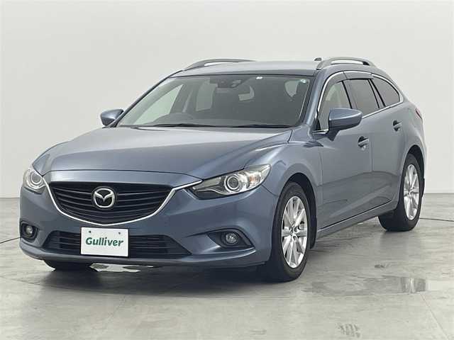 マツダ アテンザ ワゴン XD 福岡県 2014(平26)年 5.7万km ブルーリフレックスマイカ 純正ナビ（ＢＴ，フルセグＴＶ）　/ＥＴＣ　/パドルシフト　/マツダ・レーダー・クルーズ・コントロール　/アイドリングストップ　/ルーフレール　/ステアリングリモコン　/革巻きステアリング　/ＬＥＤ　/純正１７インチＡＷ