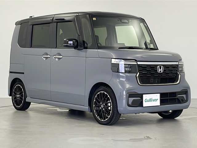 ホンダ Ｎ ＢＯＸ カスタム ターボ コーディネートS 岐阜県 2023(令5)年 2.2万km グレーⅡ ターボ/両側パワースライドドア/レーダークルーズコントロール（追従あり）/ドライブレコーダー/Staradaナビ/フルセグTV/CD/DVD/Bluetooth接続/横滑り防止装置/盗難防止装置/コーナーセンサー/トラクションコントロール/純正ドアバイザー/純正フロアマット/純正アルミホイール/電格ミラー/ステアリングリモコン/パドルシフト/スマートキー/ETC
