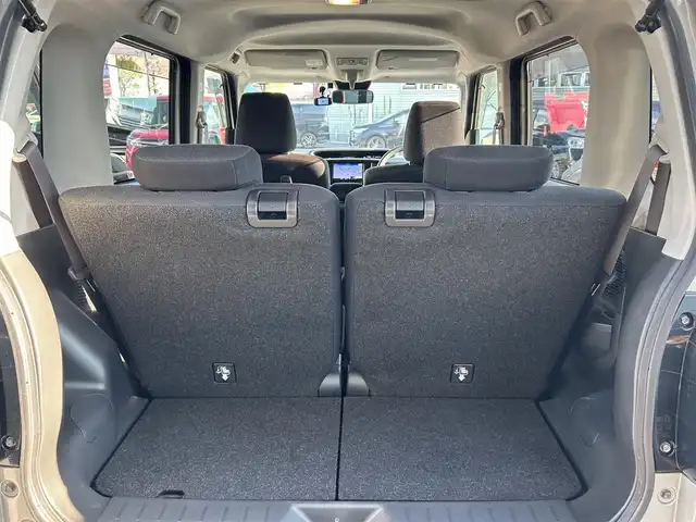 ダイハツ ムーヴ キャンバス G ブラックアクセント リミテッド SAⅢ 愛媛県 2019(令1)年 3.9万km グレーマイカM 登録時走行距離：38371Km/ディーラーOP社外メモリナビ/AM/FM/フルセグTV/Bluetooth/CD/DVD/全方位カメラ/アイドリングストップ/社外ETC/スマートキー/ベンチシート/両側パワスラ/横滑り防止装置/盗難防止装置/衝突軽減システム/LEDヘッドライト/オートライト/オートハイビーム/フォグランプ/エンジンスタートボタン/スマートキー/純正アルミホイール/純正フロアマット/スペアキー1本