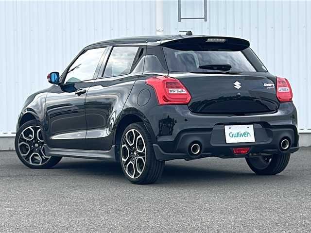 スズキ スイフト スポーツ 愛媛県 2019(令1)年 3.9万km スーパーブラックパール 社外SDナビ/ETC/クルーズコントロール/社外前後ドライブレコーダー/Bluetooth/フルセグTV/純正17インチアルミホイール/純正フロアマット/スマートキー/スペアキー/バックカメラ/横滑り防止装置/オートライト/オートLEDヘッドライト/フォグランプ/保証書/取扱説明書
