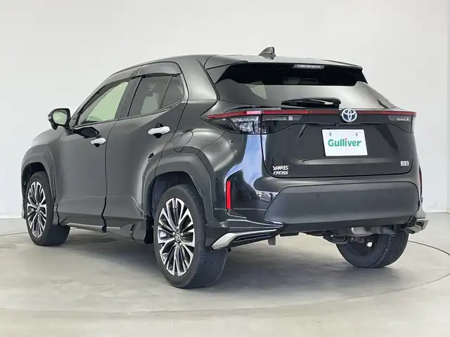 トヨタ ヤリスクロス ハイブリッド Z 新潟県 2020(令2)年 5.1万km ブラックマイカ 純正ナビ/モデリスタエアロ（フロント/サイド/リア）/プリクラッシュセーフティ/レーダークルーズコントロール/レーンキープアシスト/バックモニター/ビルトインETC/ドライブレコーダー/前席シートヒーター/D席パワーシート/ハーフレザーシート/オートライト/オートハイビーム/LEDヘッドライト/前後コーナーセンサー/プッシュスタート/純正フロアマット