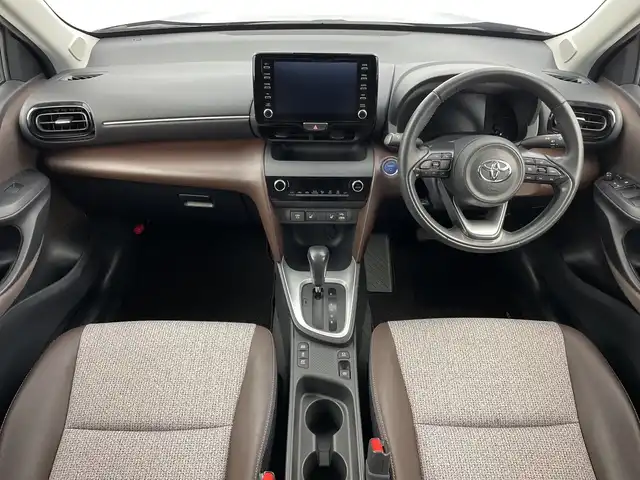 トヨタ ヤリスクロス ハイブリッド Z 新潟県 2020(令2)年 5.1万km ブラックマイカ 純正ナビ/モデリスタエアロ（フロント/サイド/リア）/プリクラッシュセーフティ/レーダークルーズコントロール/レーンキープアシスト/バックモニター/ビルトインETC/ドライブレコーダー/前席シートヒーター/D席パワーシート/ハーフレザーシート/オートライト/オートハイビーム/LEDヘッドライト/前後コーナーセンサー/プッシュスタート/純正フロアマット