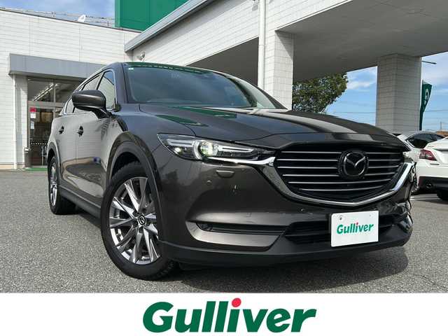 マツダ ＣＸ－８ XD プロアクティブ 兵庫県 2019(平31)年 5万km チタニウムフラッシュマイカ 取扱説明書/保証書/純正ナビ（FM/AM/aha/stitcher/TV/Bluetooth/USB/CD/DVD/AUX）/プッシュスタート/パドルシフト/アイドリングストップ/スマートキー/ETC/全方位カメラ/フロントカメラ/サイドカメラ/バックカメラ/3列シート/ドライブレコーダー前後/純正フロアマット/純正アルミホイール/衝突軽減ブレーキ/レーンキープアシスト/コーナーセンサー/パワーシート/シートメモリー/クルーズコントロール（追従あり）/シートヒーター/ハンドルヒーター/BOSEサウンド/サンシェード/タイヤ空気圧計/電動パーキング/オートホールド