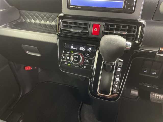 ダイハツ タント カスタム X スタイルセレクション 岐阜県 2020(令2)年 4.4万km プラムブラウンクリスタルマイカ スマートアシスト/パナソニックSDナビ/（CD/DVD/SD/Bluetooth）/全方位カメラ/両側パワースライドドア/前席シートヒーター/オートLEDライト/ハーフレザー/純正フロアマット/プッシュスタート/ビルトインETC/電動格納ミラー/ステアリングスイッチ/スマートキー