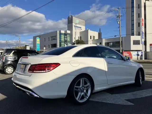 メルセデス・ベンツ Ｅ２５０ クーペ 広島県 2014(平26)年 5.8万km ポーラホワイト 純正HDDナビ/全方位カメラ/フルセグTV/Bluetooth/黒革シート/パワーシート（運転席・助手席）/シートヒーター（運転席・助手席）/LEDオートライト/AMGスポーツパッケージ/アダブティブクルーズコントロール/パドルシフト/ETC車載器/新車保証書/取扱説明書