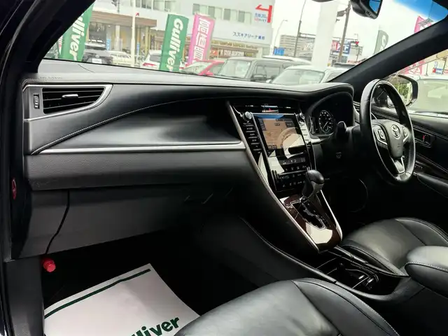 トヨタ ハリアー ハイブリッド プレミアム アドバンスドP 香川県 2014(平26)年 10.1万km スパークリングブラックパールクリスタルシャイン メーカーナビ/フルセグ/CD/DVD/Bluetooth/パノラミックビューモニター/モデリスタエアロ/プリクラッシュセーフティ/レーダークルーズコントロール/JBLサウンド/置くだけ充電/黒革シート/前席シートヒーター/パワーシート/LEDヘッドライト/オートハイビーム/クリアランスソナー/スマートキー/ビルトインETC