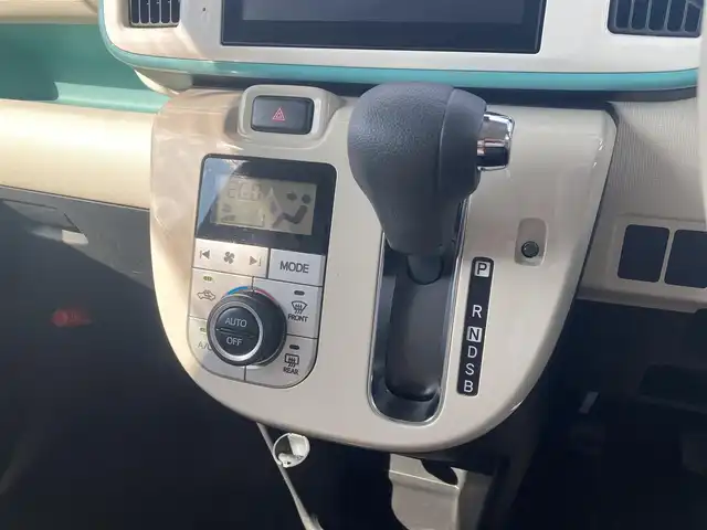 ダイハツ ムーヴ キャンバス G メイクアップ リミテッド　SAⅢ 栃木県 2019(令1)年 3.5万km パールホワイトⅢ/ファインミントメタリック 2トーン スマートアシスト3/純正8インチメモリナビ/フルセグTV/DVD/Bluetooth/HDMI/USB/パノラマモニター/両側パワースライドドア/スマートキー/スペアキー/プッシュEgスタート/LEDオートライト/フォグランプ/オートハイビーム/ステアリングリモコン/純正フロアマット/AAC/保証書/取説