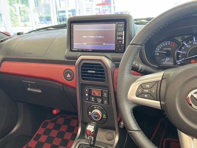 ダイハツ コペン ローブ 岐阜県 2021(令3)年 3.1万km ブラックマイカメタリック/マタドールレッドパール SDナビ/Bluetooth/フルセグTV/DVD/CD/バックカメラ/ETC/プッシュスタート/LEDヘッドライト/純正フロアマット/純正アルミホイール
