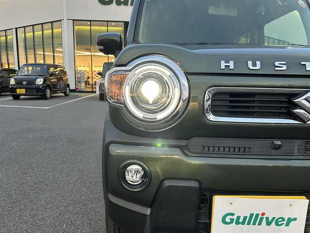 スズキ ハスラー HYBRID X 島根県 2020(令2)年 3.1万km クールカーキPM 全方位カメラ/純正メーカーナビ/（フルセグ・DVD・BT・USB)/ドライブレコーダー/前席シートヒーター/コーナーセンサー/アイドリングストップ/ＡＣ１００Ｖ/オートライト/LEDヘッドライト/スズキセーフティーサポート/レーンキープアシスト/ステアリングスイッチ/ETC/スペアキー/新車保証書/取扱説明書