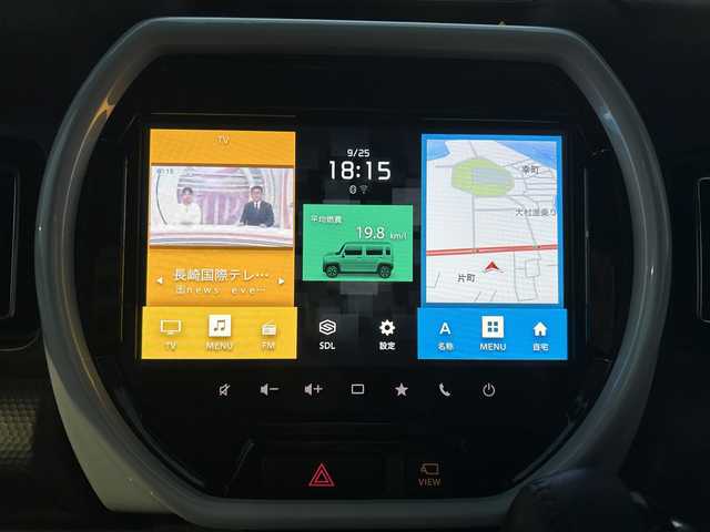 スズキ ハスラー HYBRID X 島根県 2020(令2)年 3.1万km クールカーキPM 全方位カメラ/純正メーカーナビ/（フルセグ・DVD・BT・USB)/ドライブレコーダー/前席シートヒーター/コーナーセンサー/アイドリングストップ/ＡＣ１００Ｖ/オートライト/LEDヘッドライト/スズキセーフティーサポート/レーンキープアシスト/ステアリングスイッチ/ETC/スペアキー/新車保証書/取扱説明書
