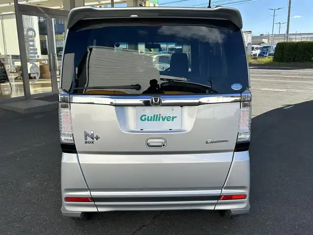 ホンダ Ｎ ＢＯＸ ＋ カスタム G ターボパッケージ 宮城県 2013(平25)年 12.7万km アラバスターシルバーメタリック ・ワンオーナー/・ナビ/（カロッツェリア）/（フルセグTV/CD/DVD/Bluetooth/Smart Usen)/・前ドライブレコーダー/・バックカメラ/・アイドリングストップ/・両側パワースライドドア/・革ステアリング/・ステアリングスイッチ/・パドルシフト/・電動格納ウィンカーミラー/・HIDライト/・オートライト/・フロントフォグランプ/・ISOFIX/・ETC/・GPS/(ASSURA)/(AR-G600A)/・バイザー/・夏タイヤ/・Wエアバッグ/ABS/・スマートキー/・スペアキー×1/・プッシュスタート/・盗難防止センサー/・横滑り防止装置/・取扱説明書