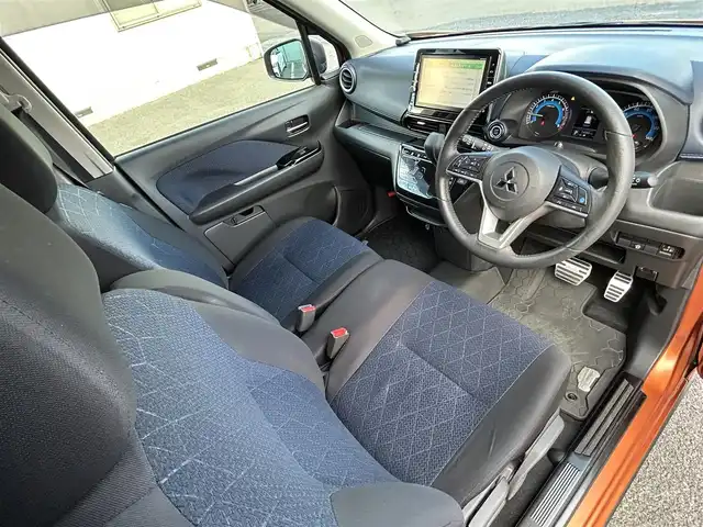 三菱 ｅＫクロス T 福島県 2019(平31)年 2.4万km オレンジ e-アシスト/・衝突被害軽減ブレーキシステム/・踏み間違い衝突防止アシスト/・車線逸脱警報/・車線逸脱防止支援機能/・オートマチックハイビーム/マイパイロット/・電動パーキングブレーキ/純正ナビゲーション/型番：MM318D-LM/【CD/DVD/SD/USB/Bluetooth/TV】/マルチアラウンドモニター/ナビ連動前方ドライブレコーダー/ETC/デジタルインナーミラー/前席シートヒーター/LEDヘッドライト/・LEDフォグランプ/・オートライト/スマートキー/・プッシュスタート/・スペアキー/ドアハンドルプロテクション/純正フロアマット/純正ドアバイザー/取扱説明書/新車時保証書