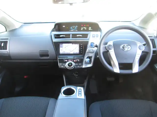 トヨタ プリウス α S 千葉県 2016(平28)年 6万km ホワイトパールクリスタルシャイン ワンオーナー/純正SDナビ、フルセグTV/バックカメラ/オーディオ【CD/DVD/SD/BT】/ハロゲンライト＆LEDフォグ/社外16インチアルミホイール/リアスポイラー/ウィンカードアミラー/ステアリングスイッチ/前方ドライブレコーダー/ビルトインETC/オートライト/横滑り防止装置/純正フロアマット＆ドアバイザー/記録簿29.30.31.R2.3年度有り/新車整備手帳/取扱説明書/スペアキー