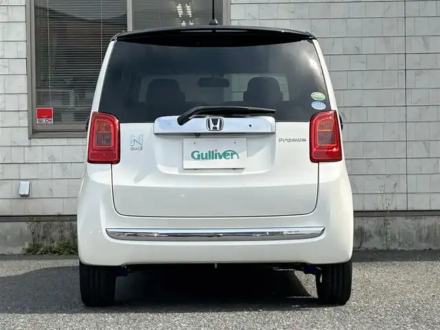ホンダ Ｎ ＯＮＥ プレミアム ツアラー Lパッケージ 福岡県 2013(平25)年 4.8万km プレミアムホワイトパール 純正メモリーナビ【MDV-D505BT】/　(AM/FM/Bluetooth/ipod/SMARTUSEN/フルセグTV)/バックカメラ/安全装備/・横滑り防止/・クルーズコントロール/・エマージェンシーストップシグナル/純正15インチアルミホイール/無限/・ハイドロフィリックドアミラー/・フロアマット/ECONスイッチ/パドルシフト/ETC/プッシュスタート/ドアバイザー/ドアミラー調整スイッチ/ISOFIX/スペアキー×１/保証書/取扱説明書/ナビ取扱説明書
