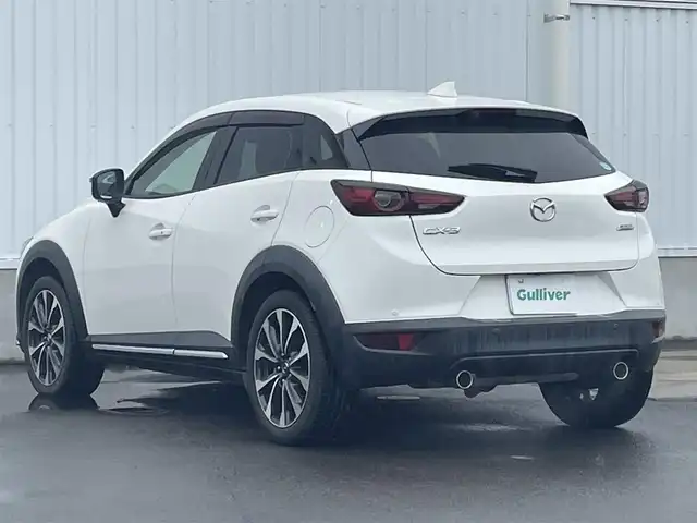 マツダ ＣＸ－３ 20SプロアクティブSパッケージ 愛媛県 2018(平30)年 3.5万km スノーフレイクホワイトパールマイカ 純正ナビ（Bluetooth/フルセグTV/AUX/DVD再生可能）/ETC/レーダークルーズコントロール/アラウンドビューモニター/シートヒーター/ステアリングヒーター/パワーシート/純正フロアマット/純正アルミホイール/前後コーナーセンサー/LEDヘッドライト/ABS/横滑り防止装置/レーンキープアシスト/盗難防止装置/Wサイドエアバッグ/衝突被害軽減システム