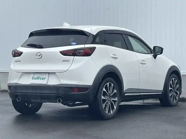 マツダ ＣＸ－３ 20SプロアクティブSパッケージ 愛媛県 2018(平30)年 3.5万km スノーフレイクホワイトパールマイカ 純正ナビ（Bluetooth/フルセグTV/AUX/DVD再生可能）/ETC/レーダークルーズコントロール/アラウンドビューモニター/シートヒーター/ステアリングヒーター/パワーシート/純正フロアマット/純正アルミホイール/前後コーナーセンサー/LEDヘッドライト/ABS/横滑り防止装置/レーンキープアシスト/盗難防止装置/Wサイドエアバッグ/衝突被害軽減システム
