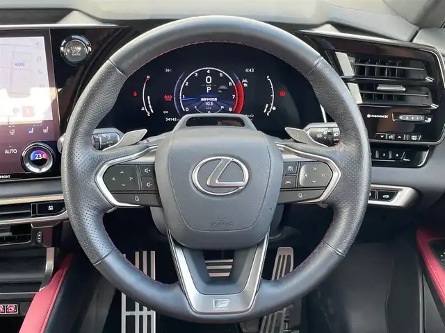 レクサス ＲＸ 350 Fスポーツ 岩手県 2023(令5)年 5.5万km ホワイトノーヴァガラスフレーク サンルーフ　レクサスコネクティッドナビ　ＡｎｄｒｏｉｄＡｕｔｏ　ＡｐｐｌｅＣａｒＰｌａｙ　フルセグ　ＵＳＢ　全周囲カメラ　デジタルミラー　純正２１ＡＷ　ステアヒーター　ビルトインＥＴＣ　電動リアゲート