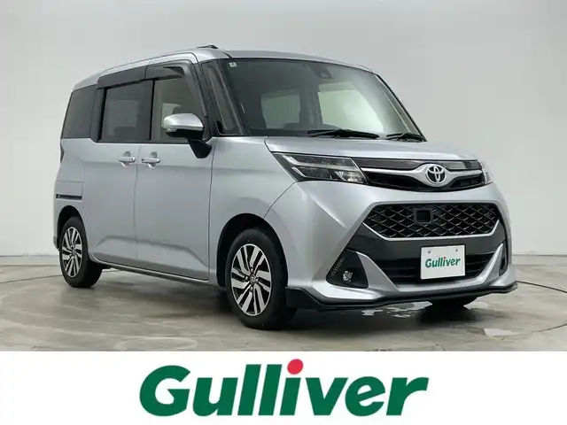 トヨタ タンク カスタムG S 岡山県 2017(平29)年 6.5万km ブライトシルバーM 社外ナビ/CN-HE01WD/(CD/DVD/TV/BT)/バックカメラ/両側パワースライドドア/ＥＴＣ/ＬＥＤヘッドライト/コーナーセンサー/純正アルミホイール/純正フロアマット/純正ドアバイザー/スペアキー