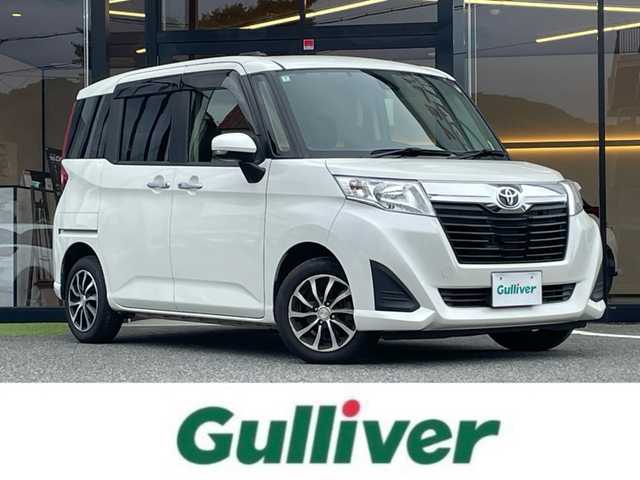 トヨタ ルーミー G S 大阪府 2018(平30)年 4.4万km パールホワイトⅢ 衝突軽減ブレーキ　社外ナビ　ＣＤ　ＤＶＤ　ＢＴ　フルセグＴＶ　両側パワースライドドア　前席シートヒーター　ドラレコ　クルコン　ＥＴＣ　ＬＥＤオートライト　スマートキー　アイドリングストップ