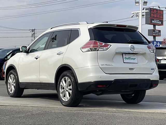 日産 エクストレイル 20Xtt エマージェンシーブレーキ 徳島県 2016(平28)年 8.5万km 白 純正SDナビ/（USB/BT/ラジオ/フルセグ/AUX）/全方位カメラ/４WD/前後コーナーセンサー/追従式クルーズコントロール/ドライブレコーダー/純正17インチAW/合皮シート/前席シートヒーター/LEDヘッドライト/純正フロアマット/パワーバックドア/ドライブレコーダー/ビルトインETC/ドアハンドルプロテクター