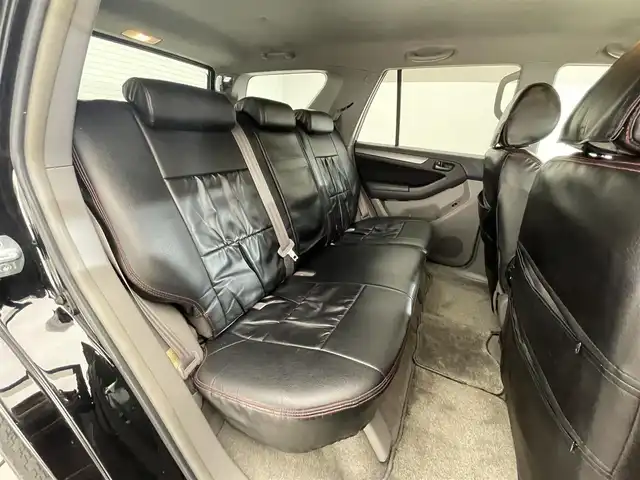 トヨタ ハイラックス サーフ SSR－X LTD 滋賀県 2008(平20)年 11.8万km ブラック 社外SDナビ/【Bluetooth/CD/DVD/USB/フルセグ 】/バックカメラ/ルーフレール/革調シートカバー/純正16AW/ドライブレコーダー/トランスファー【H2/H4/L4】/ABS/センターデフロック/オートライト/AC100V