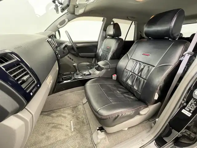 トヨタ ハイラックス サーフ SSR－X LTD 滋賀県 2008(平20)年 11.8万km ブラック 社外SDナビ/【Bluetooth/CD/DVD/USB/フルセグ 】/バックカメラ/ルーフレール/革調シートカバー/純正16AW/ドライブレコーダー/トランスファー【H2/H4/L4】/ABS/センターデフロック/オートライト/AC100V