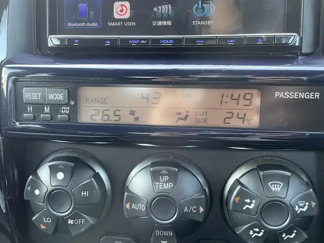 トヨタ ハイラックス サーフ SSR－X LTD 香川県 2008(平20)年 11.8万km ブラック ケンウッド7型ナビ/→Bluetooth/CD.DVD/USB/フルセグTV /バックカメラ/ルーフレール/バンパーガード/革調シートカバー/純正16インチアルミホイール/ドライブレコーダー/トランスファー【H2/H4/L4】/ABS/センターデフロック/オートライト/AC100V/リモコンキー