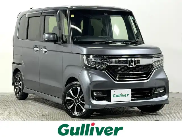 ホンダ Ｎ ＢＯＸ カスタム G L ホンダセンシング 大阪府 2018(平30)年 3万km シャイニンググレーM 純正ナビTV バックカメラ 両側パワースライドドア レーダークルコン 衝突軽減ブレーキ レーンアシスト スマートキー プッシュスタート アイドリングストップ オートライト ETC