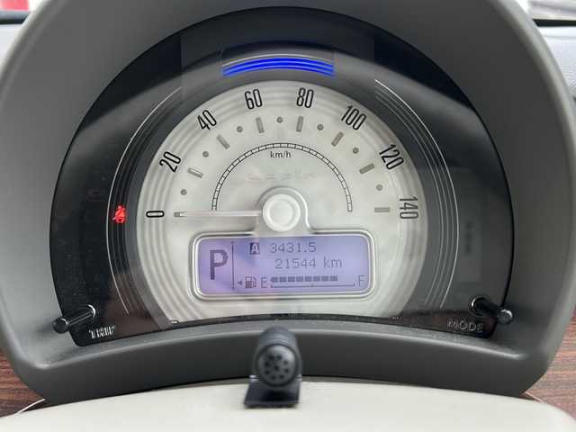 スズキ ラパン S セレクション 道央・札幌 2018(平30)年 2.2万km ノクターンブルーパール/ホワイト2トーン 社外ナビ（AM/FM/フルセグTV/CD/DVD/SD/BT/USB）/ドライブレコーダー前後/バックカメラ/オートエアコン/シートヒーター（前席）/アイドリングストップ/衝撃被害軽減システム/横滑り防止装置/純正ドアバイザー/オートライト/プッシュスタート/電動格納ミラー/積み込みタイヤ（夏：純正ホイールカバー）/セキュリティーアラーム