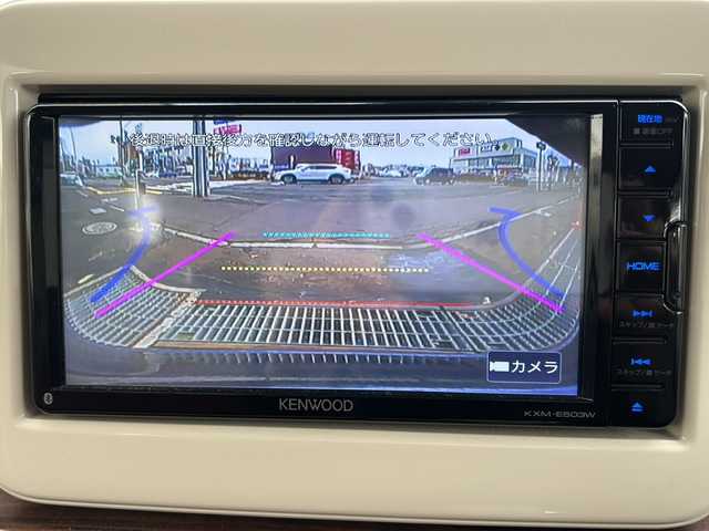 スズキ ラパン S セレクション 道央・札幌 2018(平30)年 2.2万km ノクターンブルーパール/ホワイト2トーン 社外ナビ（AM/FM/フルセグTV/CD/DVD/SD/BT/USB）/ドライブレコーダー前後/バックカメラ/オートエアコン/シートヒーター（前席）/アイドリングストップ/衝撃被害軽減システム/横滑り防止装置/純正ドアバイザー/オートライト/プッシュスタート/電動格納ミラー/積み込みタイヤ（夏：純正ホイールカバー）/セキュリティーアラーム