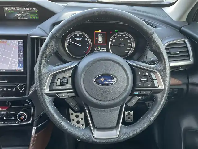 スバル フォレスター ハイブリッド アドバンス 宮城県 2019(令1)年 4.5万km ジャスパーグリーンM DIATONEサウンドナビ/(ラジオ、CD、SD、USB、BT)/サンルーフ/(スライド/チルト)/ルーフレール/追従クルーズコントロール/オートビークルホールド/純正アルミホイール/レザーシート/サイドカメラ/デジタルインナーミラー/電動パーキングブレーキ/純正アルミホイールスタッドレスタイヤ/(225/55R18)/純正ETC2.0/純正フロアカーペット/純正フロントグリル/純正ドアバイザー/純正LEDアクセライナー/純正リアビューカメラ/スペアキー×１/社外ドライブレコーダー前方/パワーリアゲート/パワーリアゲート開閉高さメモリー機能/SRH　on/off切り替えスイッチ/アイサイト警報on/offスイッチ/VDCon/offスイッチ/レーンキープアシスト/ステアリングヒーター/オートライト/Xモード/D、N席パワーシート/全席シートヒーター/プリクラッシュセーフティー