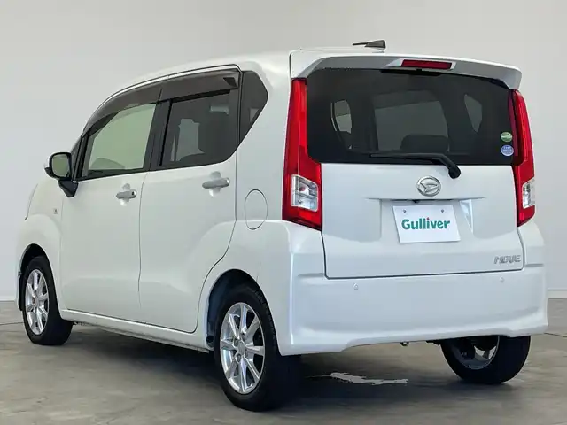 ダイハツ ムーヴ X SAⅢ 新潟県 2018(平30)年 2.4万km パールホワイトⅢ 純正メモリナビ/　フルセグＴＶ/Bluetooth/CD/DVD/USB/バックカメラ　/アイドリングストップ　/衝突被害軽減ブレーキ/コーナーセンサー/横滑り防止装置/オートマチックハイビーム　/ステアリングスイッチ/禁煙車