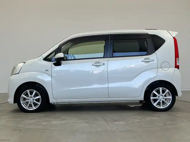 ダイハツ ムーヴ X SAⅢ 新潟県 2018(平30)年 2.4万km パールホワイトⅢ 純正メモリナビ/　フルセグＴＶ/Bluetooth/CD/DVD/USB/バックカメラ　/アイドリングストップ　/衝突被害軽減ブレーキ/コーナーセンサー/横滑り防止装置/オートマチックハイビーム　/ステアリングスイッチ/禁煙車