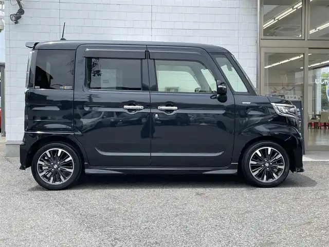 スズキ スペーシア カスタム HYBRID XS 滋賀県 2018(平30)年 13.1万km ブルーイッシュブラックパール3 (株)IDOMが運営する【じしゃロン草津店】の自社ローン専用車両になりますこちらは現金またはオートローンご利用時の価格です。自社ローンご希望の方は別途その旨お申付け下さい