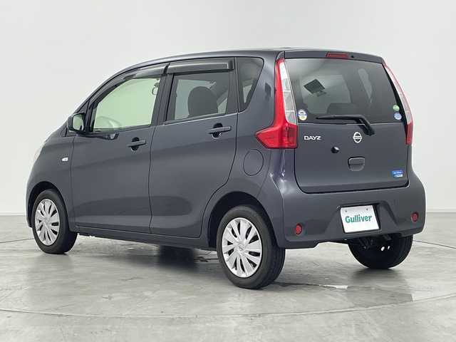 日産 デイズ S 群馬県 2014(平26)年 2万km プレミアムパープルP 純正ナビ　ＣＤ　ＳＤ　ＡＵＸ　フルセグＴＶ　アイドリングストップ　ハロゲンヘッドライト　ヘッドライトレベライザー　電動格納ミラー　フロアマット　ドアバイザー　リモコンキー　エアコン　ＥＴＣ　禁煙車